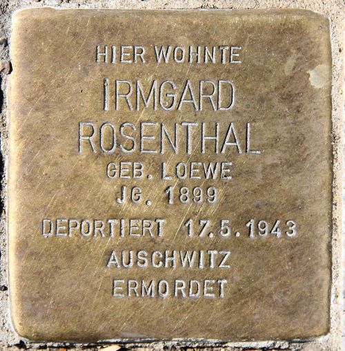 Stolpersteine Landauer Strae 11 #3