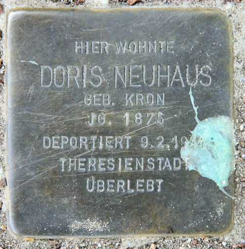 Stumbling Stone Althoffstraße 8 #1