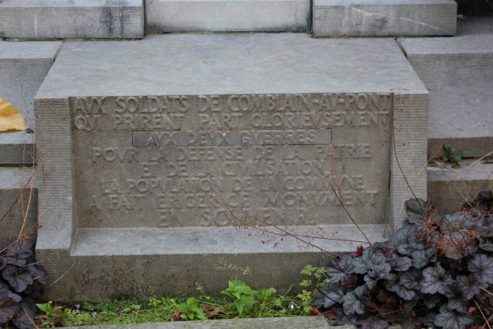 Oorlogsmonument Comblain-au-Pont	 #3