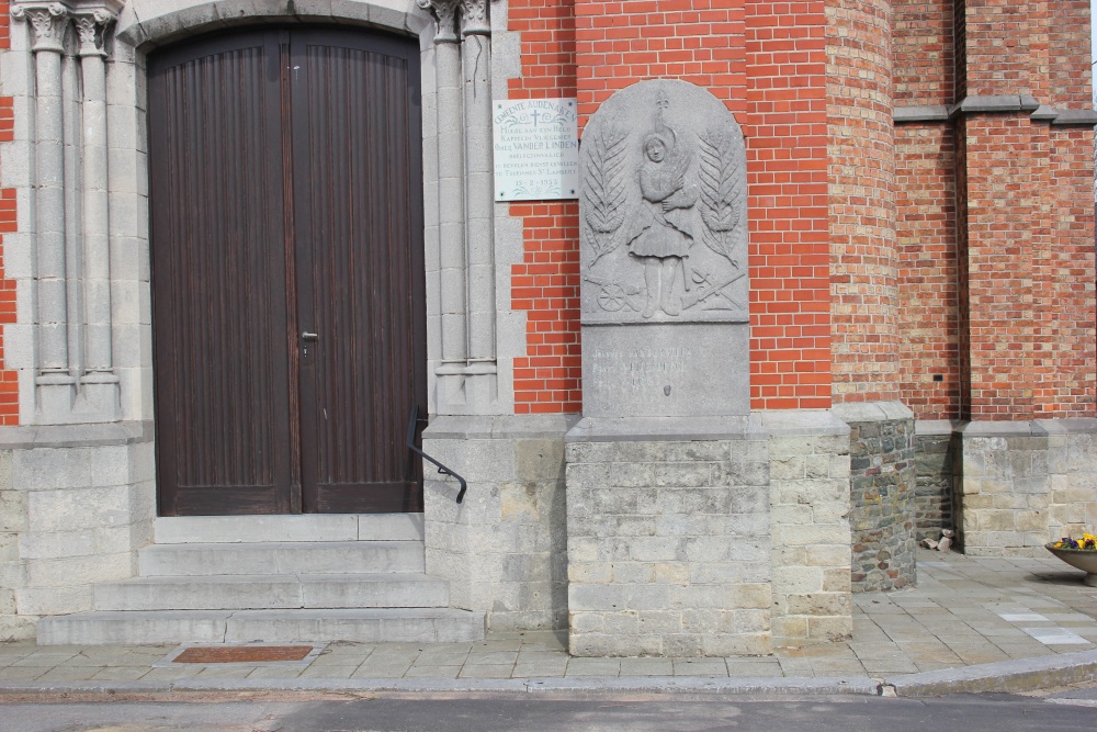 Commemorative Plate First World War Oudenaken