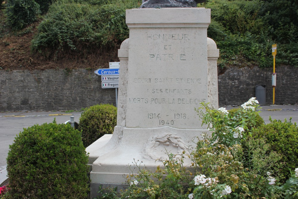 Oorlogsmonument Court-Saint-Etienne #3