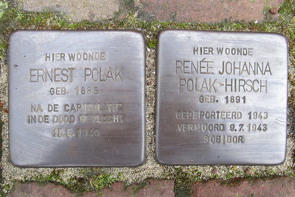 Stolpersteine Rozenburglaan 30 #1