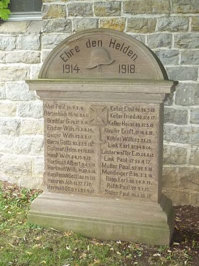 War Memorial Pleidelsheim