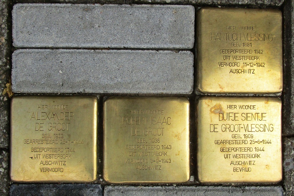 Stolpersteine Cornelis van der Lijnstraat 8