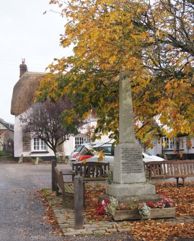 Oorlogsmonument Sheepwash #1