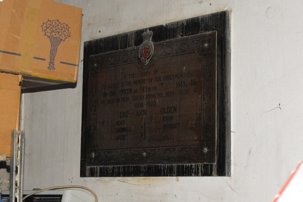 Boer War Memorial All Saints Church #1