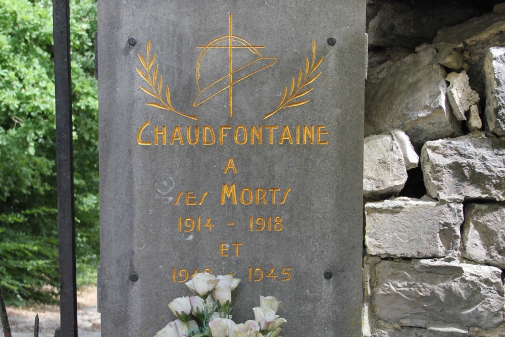 Oorlogsmonument Chaudfontaine Oude Begraafplaats #2