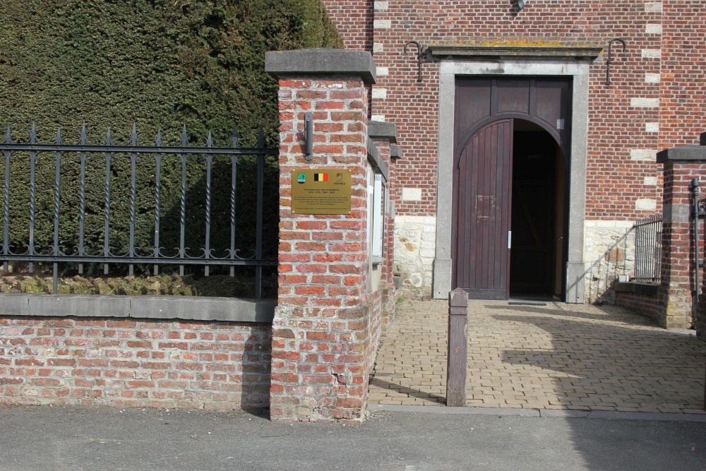 Commemorative Plate Cemetery Orbais