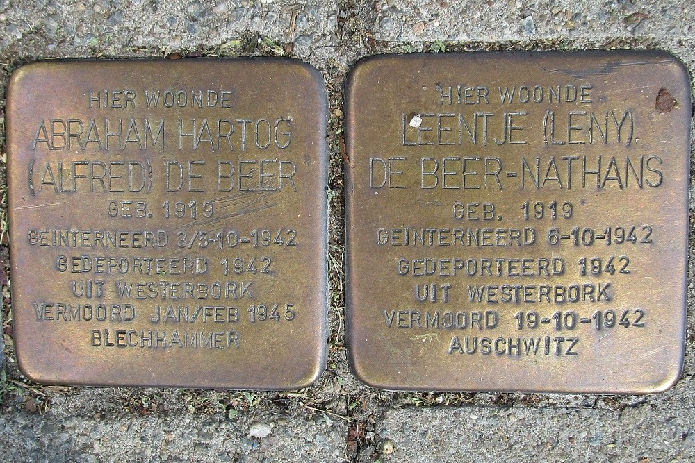 Stolpersteine Lipperkerkstraat 53 #3