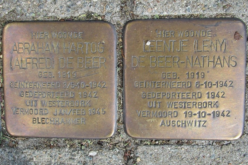 Stolpersteine Lipperkerkstraat 53 #3