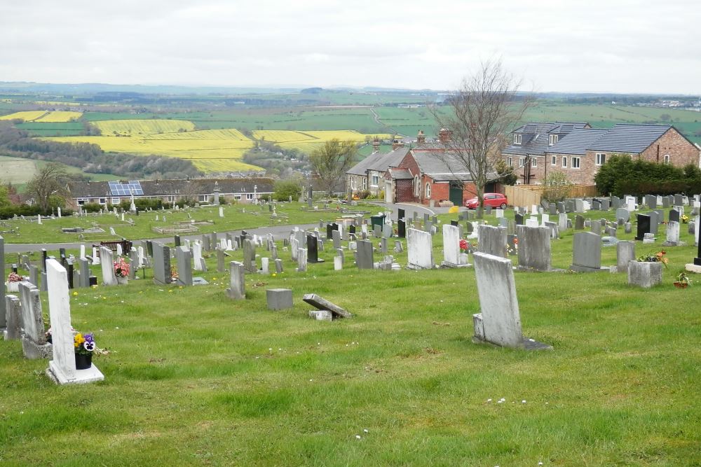 Commonwealth War Graves Prudhoe New Cemetery