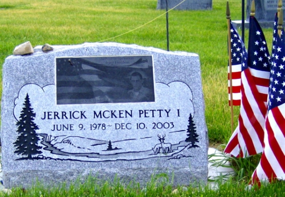 American War Grave Bancroft Cemetery