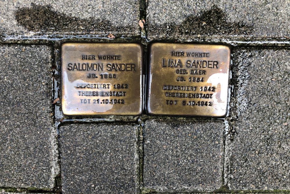 Stolpersteine Querstraße 1