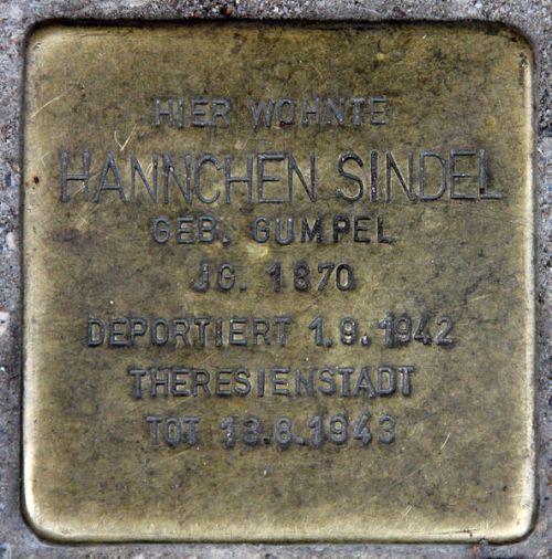 Stumbling Stones Gotenstraße 73 #4