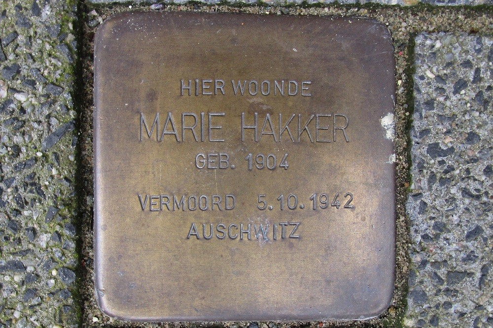 Stolperstein Cornelis van der Lijnstraat 173