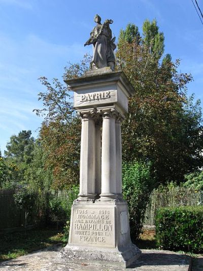 Oorlogsmonument Rampillon #1