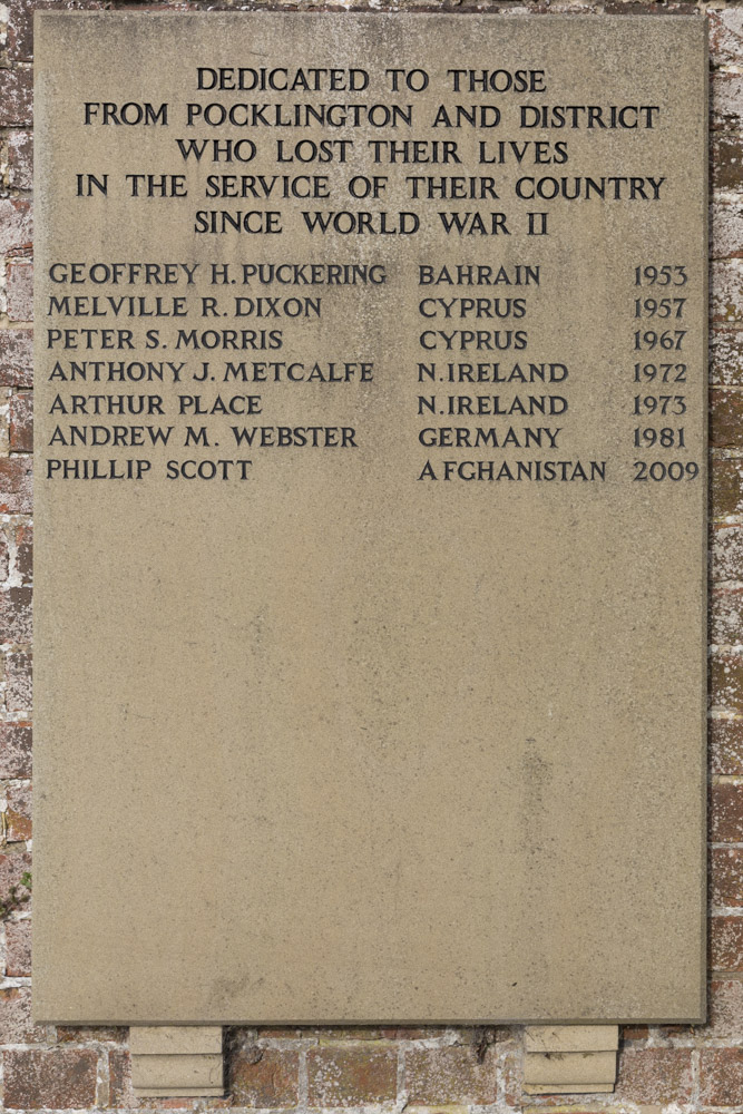 War Memorial Pocklington #4