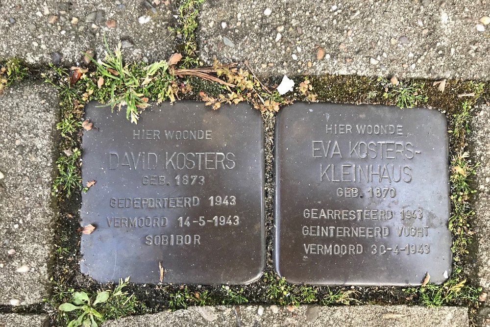 Stolpersteine Gronaustraat 163