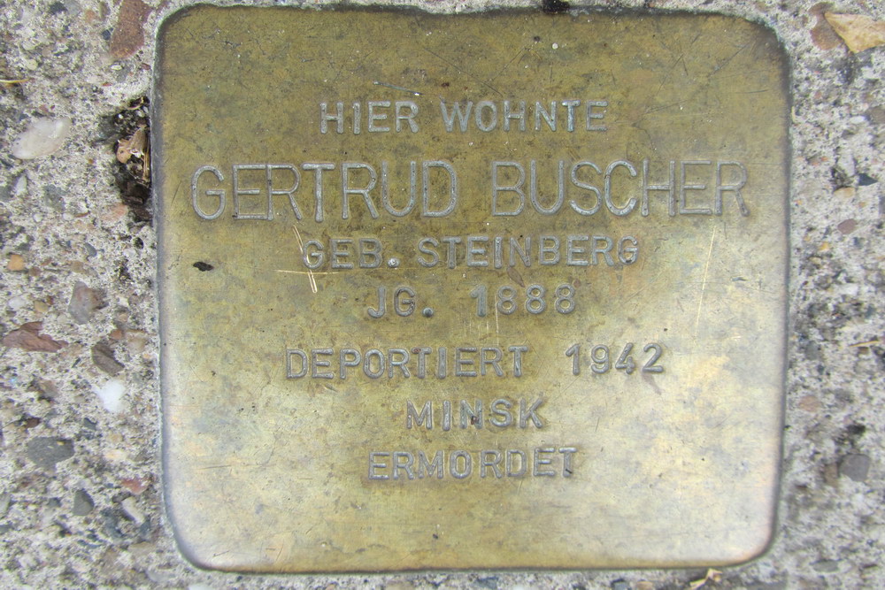 Stolpersteine Leostrae 67 #2