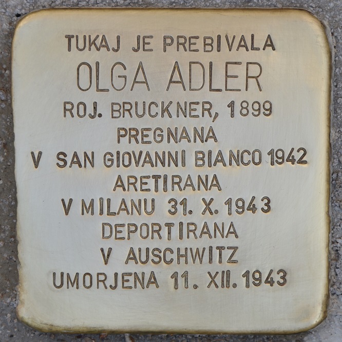 Stolpersteine Cankarjevo nabrežje 1 #2