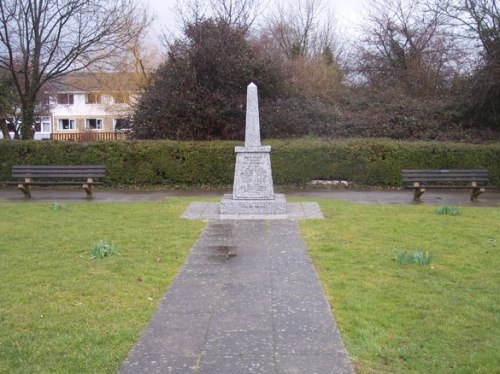 War Memorial Brockworth and Witcombe