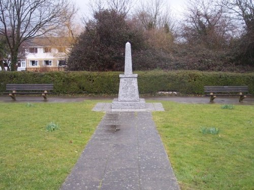 Oorlogsmonument Brockworth en Witcombe #1