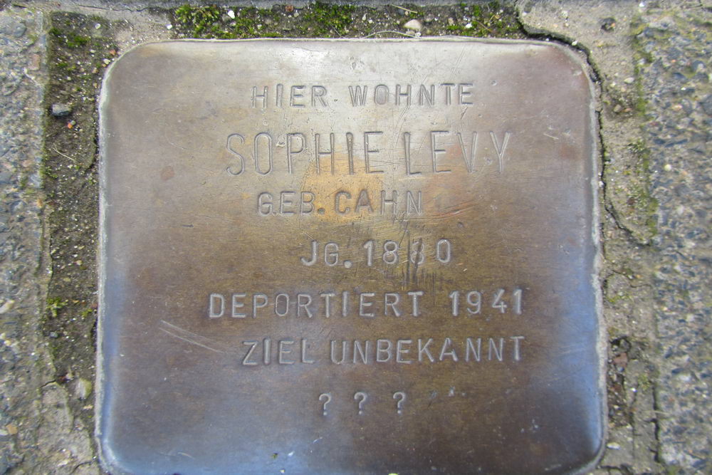 Stolpersteine Luisenstraße 9 #2