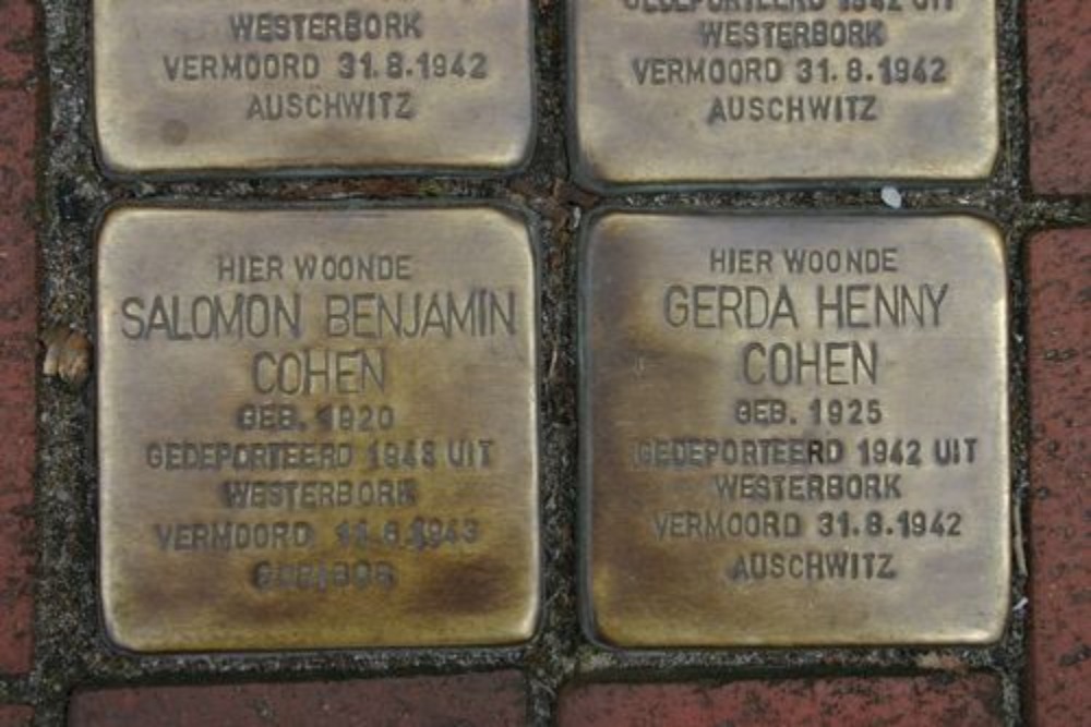 Stolpersteine Stationsweg 14 - 16 #3