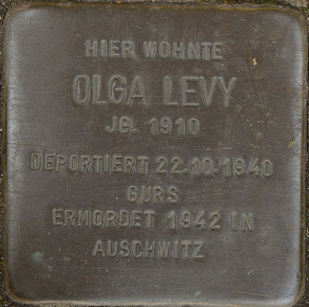 Stumbling Stones Hauptstraße 17 #3