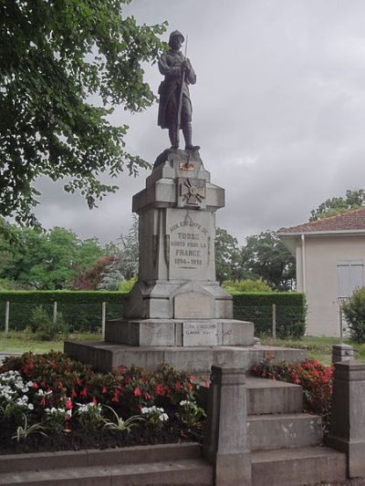 Oorlogsmonument Tosse