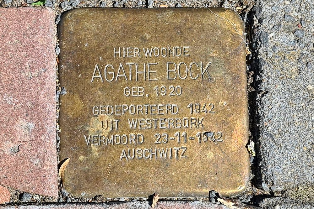 Stolperstein Thorbeckestraat 10 #1