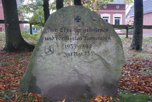 Monument Eerste Wereldoorlog Infanterie Regiment Nr. 333 #1