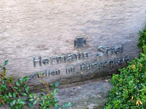 Remembrance Texts German Fallen Schevenhütte #1