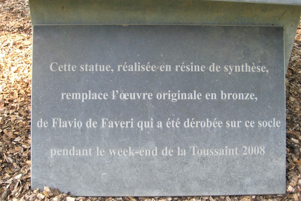 Monument Frans-Duitse Oorlogsbegraafplaats Anloy-Heide #4