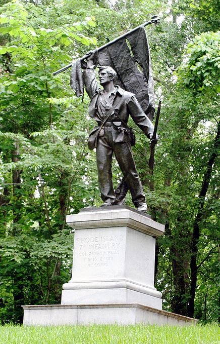 Memorial 7th Rhode Island Infantry #1