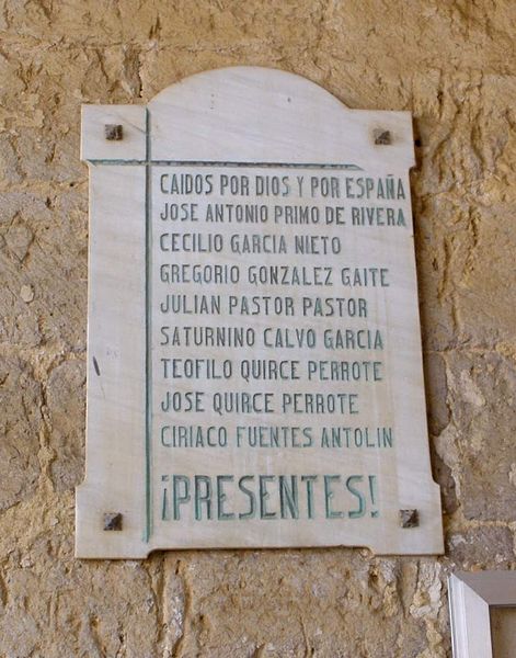 Monument Spaanse Burgeroorlog San Cebrián de Campos #1