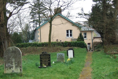 Oorlogsgraf van het Gemenebest St. Cynog Churchyard