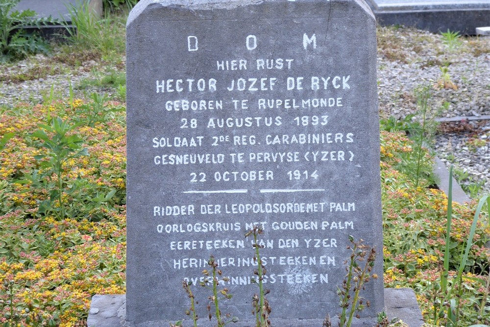 Belgische Oorlogsgraven Rupelmonde	 #5