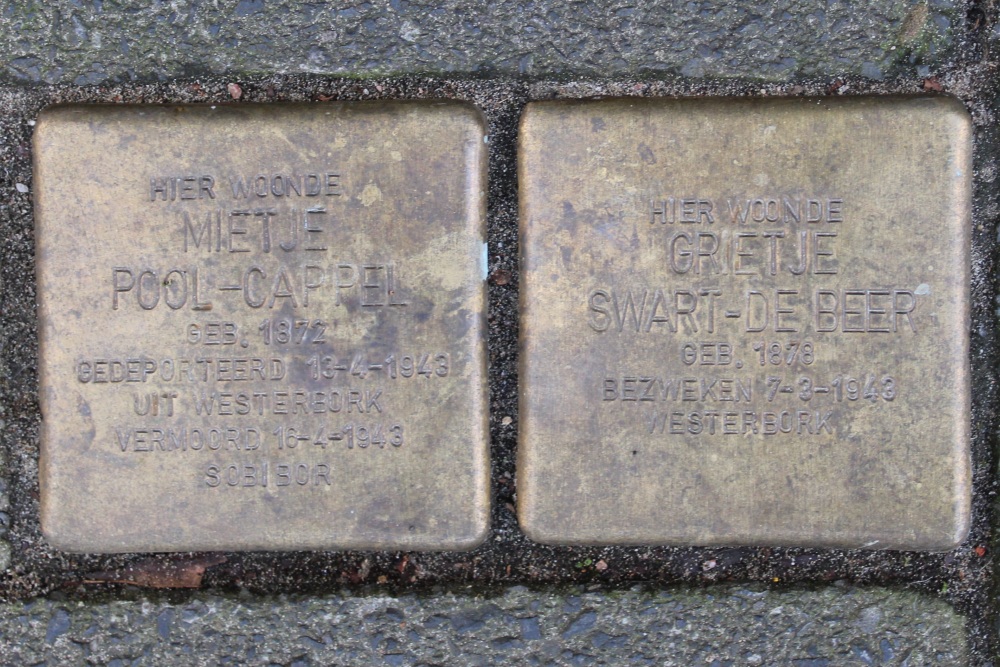 Stolpersteine Koningin Wilhelminalaan 144