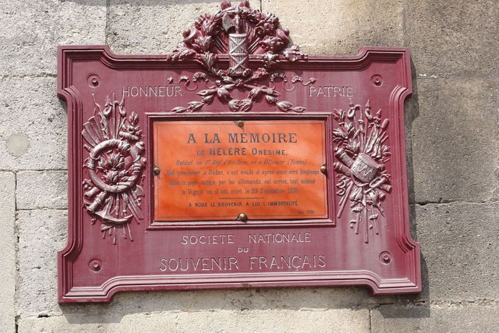 Memorial Onésime de Hélère