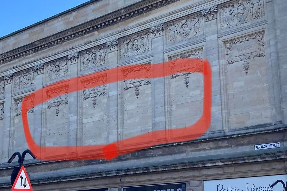 Shrapnel Damage Hull City Hall #2