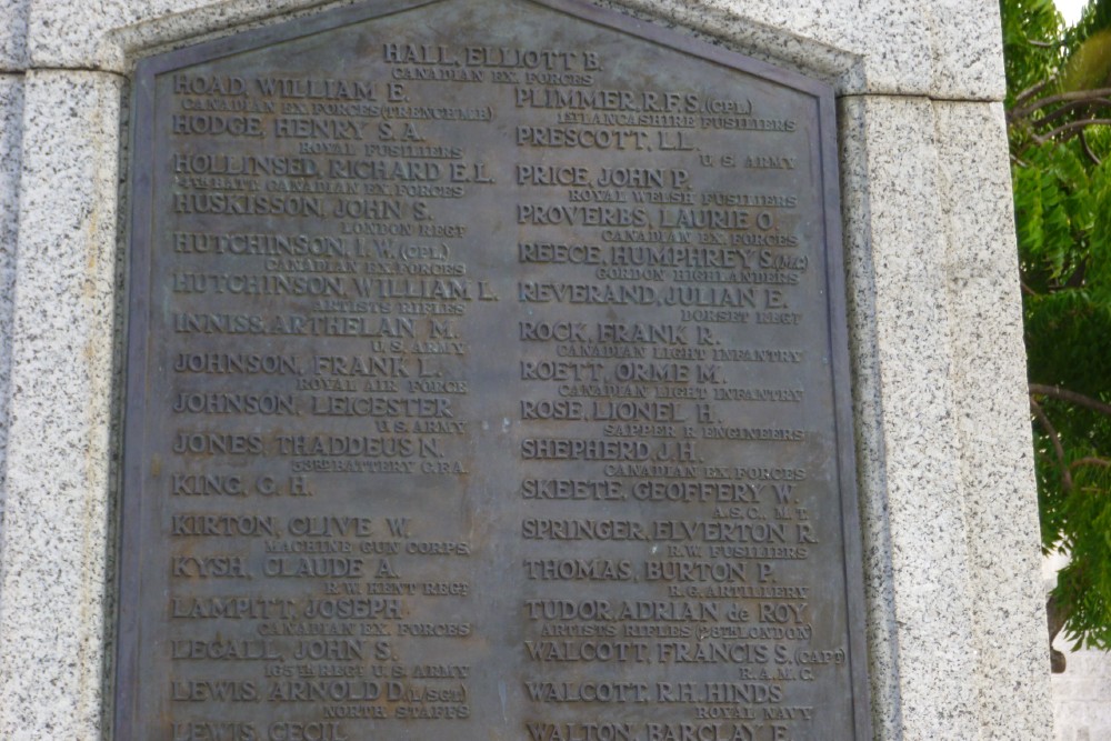 Barbados War Memorial #3