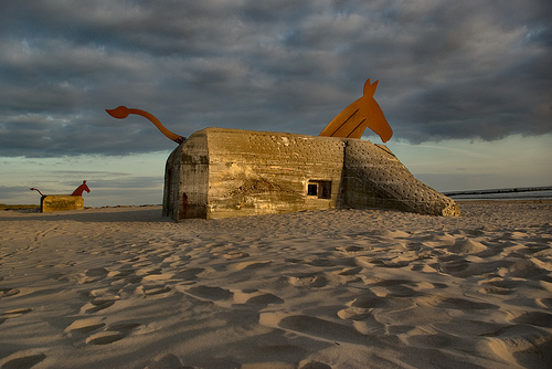 German Bunkers Blvand