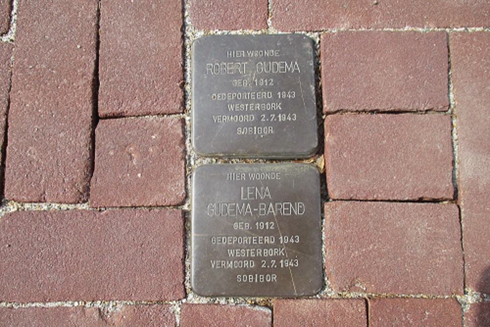 Stolpersteine Feiko Clockstraat 128