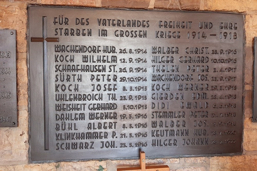 War Memorial Obergartzem #3