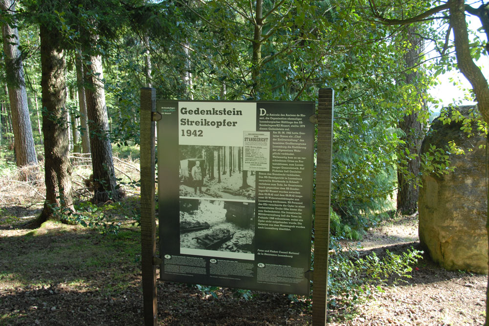 Memorial Stone Streikopfer 1942 #4