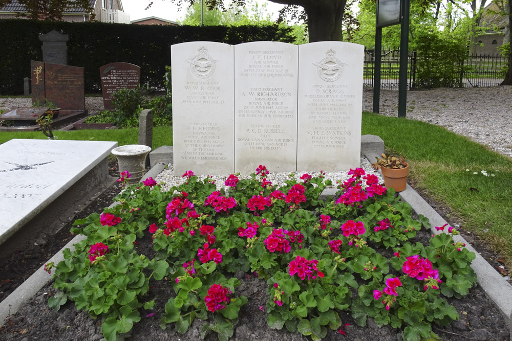 Commonwealth War Graves Protestant Churchyard Wognum #1