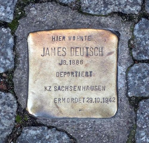 Stumbling Stones Große Hamburger Straße 31