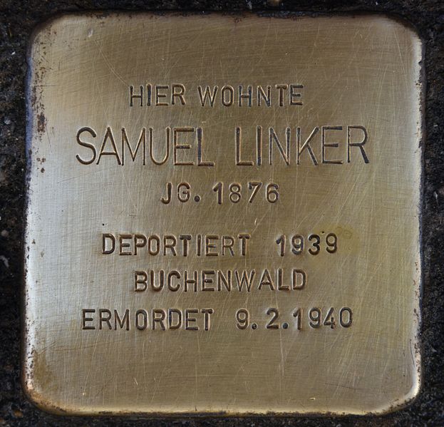 Stolpersteine Bckergasse 10 #2