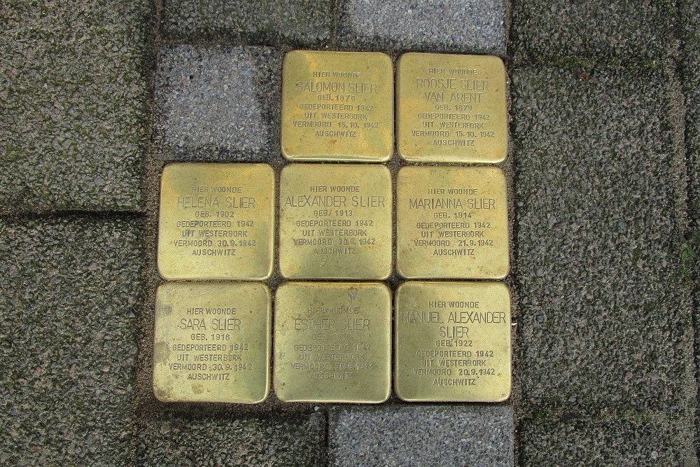 Stolpersteine Van der Takstraat 50 #1